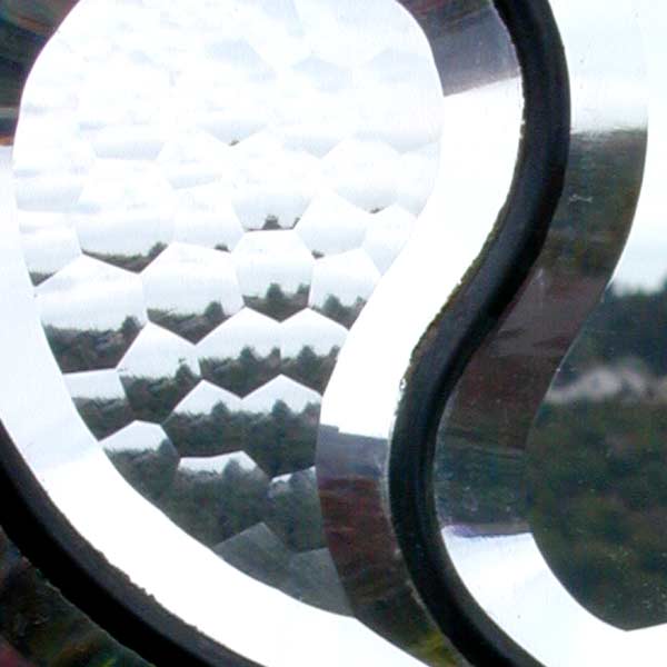 Detail of ae438 Victorian Beveled Glass