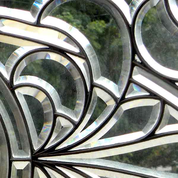 Detail of AE73 Victorian Beveled Glass