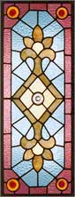 AE388 Victorian Stained Glass Window