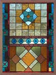 AE394 Victorian Stained Glass Window