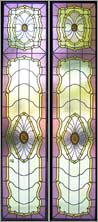AE423 Victorian Stained Glass Windows