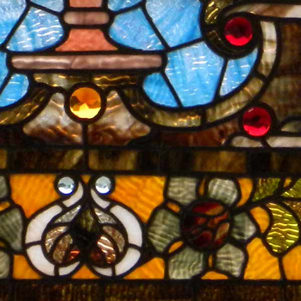 Detail of AE507 Victorian Stained Glass
