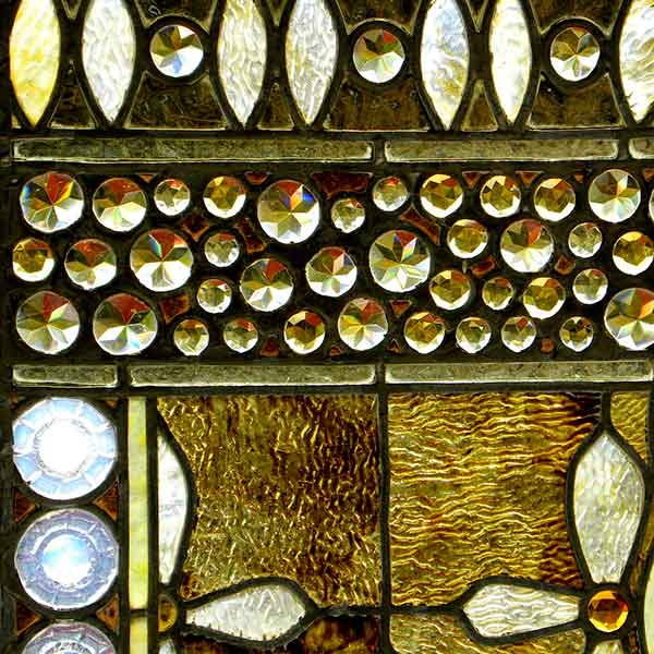 Detail of AE546 Victorian Stained Glass