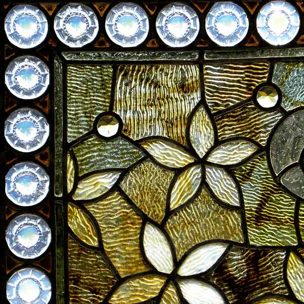 Detail of AE546 Victorian Stained Glass