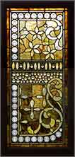 AE517 American Antique Stained Glass Window