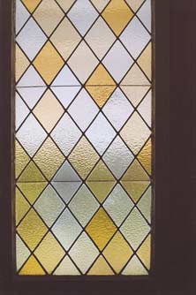 Original Photo of AE349 Antique American Arts and Crafts Stained Glass Window