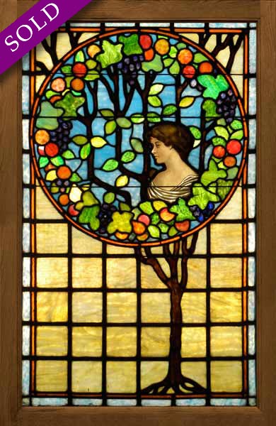 Art Nouveau Window AE520