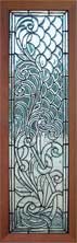 AE403 Beveled Victorian Glass Door