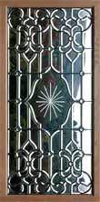 AE438 Victorian Beveled Glass Windows