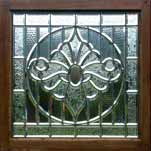 AE439 Victorian Beveled Glass Windows