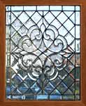 AE475 Victorian Beveled Glass Windows