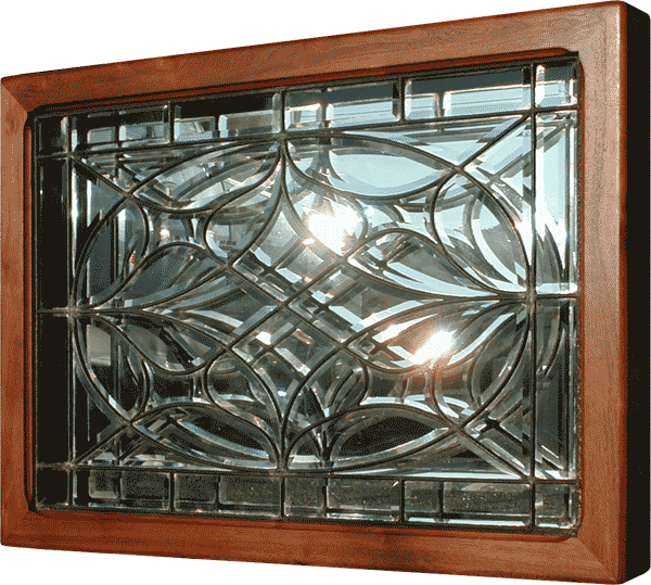 Detail of AE480 Victorian Beveled Glass