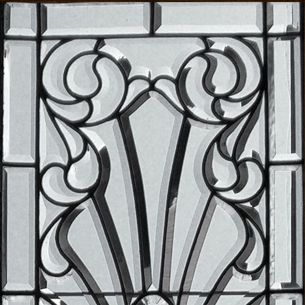 Detail of AE497 Victorian Beveled Glass