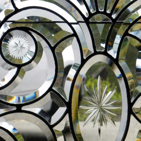Detail of AE557 Victorian Beveled Glass