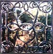 AE66 Antique American Beveled Glass Window from the Victorian Era