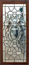 AE97 Victorian Beveled Glass Window