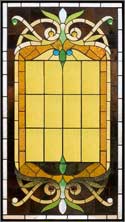 AE368 Victorian Stained Glass Window