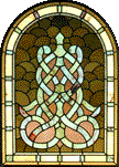 AE393 Victorian Stained Glass Window