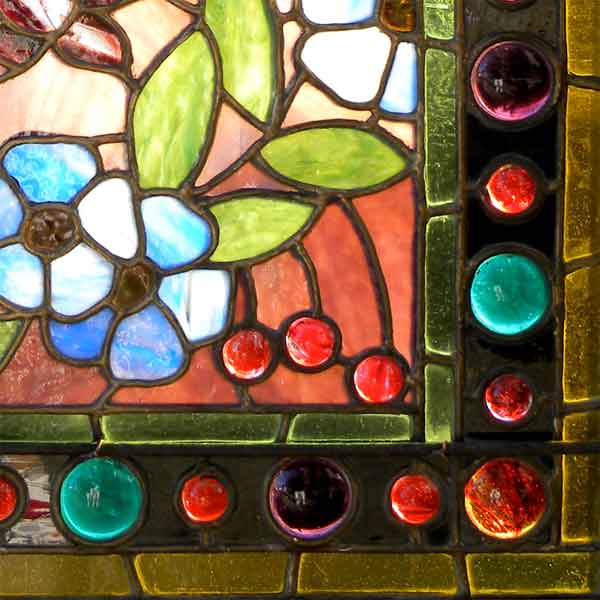 Detail of AE545 Victorian Stained Glass