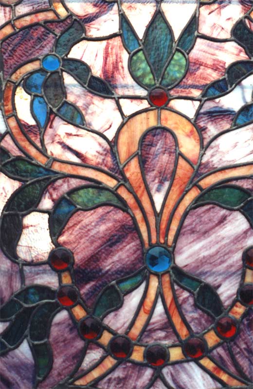 Detail of AE84 Stained Glass Window
